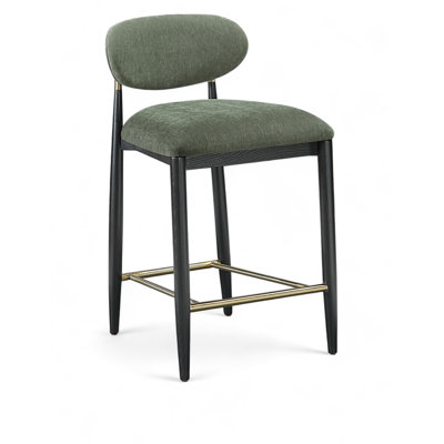 Riccio Fabric Upholstered Stool