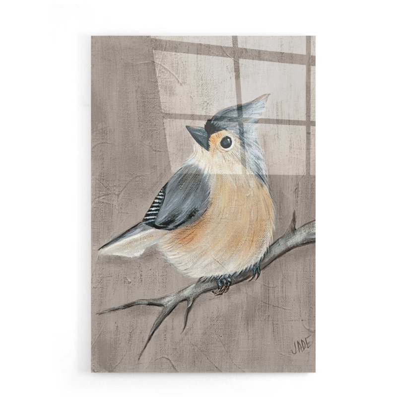 «Winter Bird I» par Jade Reynolds, H 24 po x l 16 po x P 0,2 po