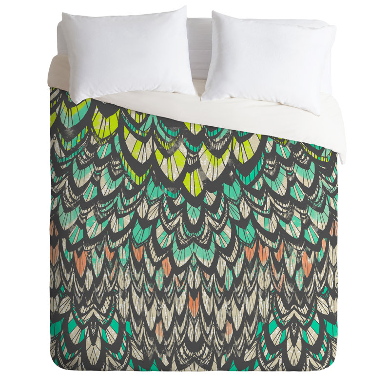 Ensemble de housse de couette State Flock, Housse de couette pour grand lit et 2 taies décor