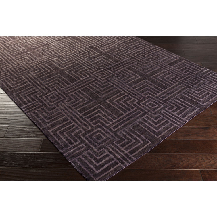 Terrance Viscose Geometric Indoor Rug