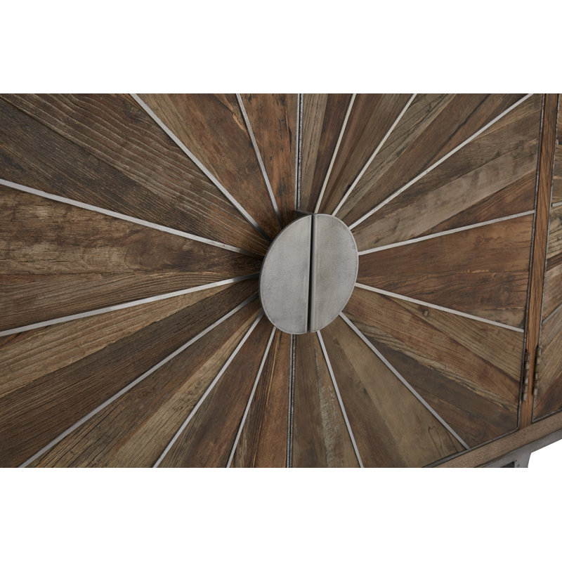 Isidora 200cm Solid Wood Sideboard