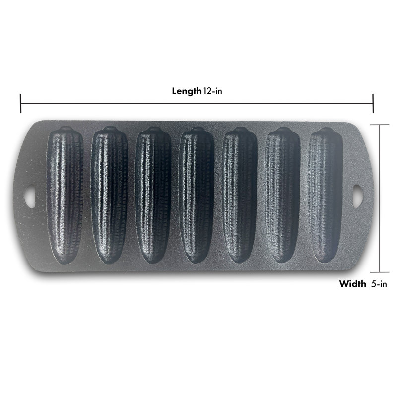 Bayou Classic 5'' x 12'' Non-Stick Steel Mini Loaf Pan