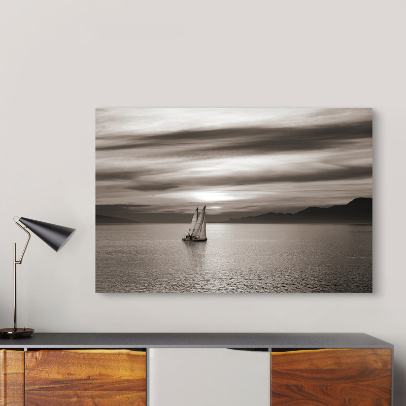 Set Sails - Wrapped Canvas Print, 60cm H x 80cm W x 4cm D