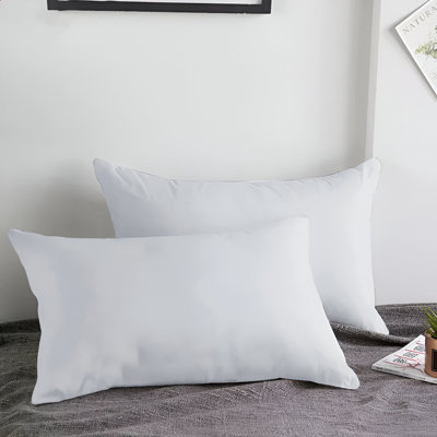 Set of 2 Super Soft Microfiber Pillow Covers - Breathable, Easy Care, Ultra Soft Microfiber Fabric