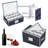 Dinnerware Storage Containers Set- Dish,Mug,Stemware Storage Cases - Quilted Box Bins Stackable With Divider,Set Of 6-442666588