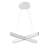 4-Light White LED Chandelier With Acrylic Diffusers-29552677