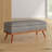 Boyu Polyester Blend Upholstered Storage Bench-2082023333