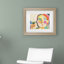  Art mural encadré - Décoration murale Wyanne «Le causeur» avec cadre mat - Art du salon, de la cuisine et de la salle de bain - 11 x 14-119357972-33347100-33347146