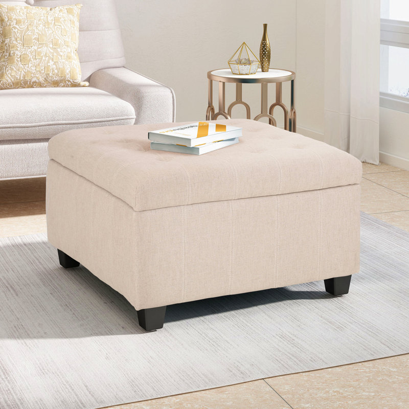 Repose-pieds pour salon, Beige