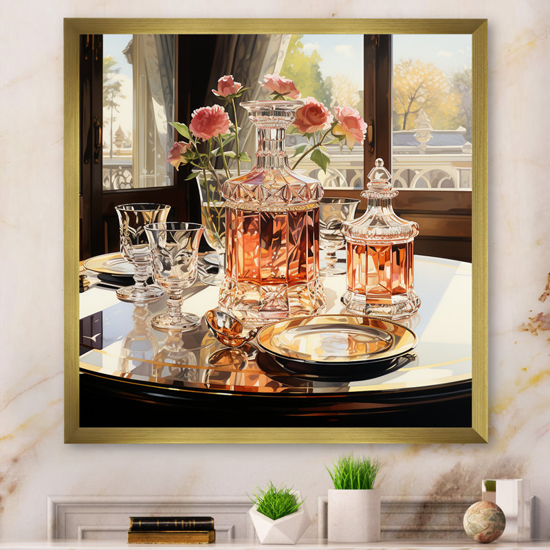 Creative Creative Assortement III sur impression sur toile, Encadrement doré, H 24 po x l 24 po x P 1 po