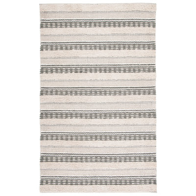 Babs Hand Woven Cotton Striped Rug