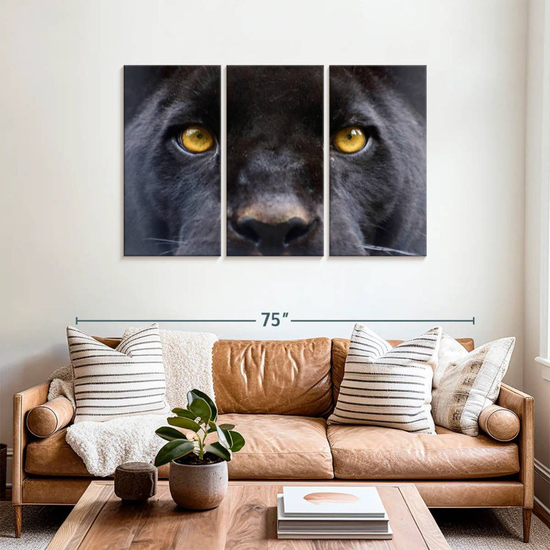 Panther Eyes, 36" H x 57" W