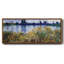 Les bords de seine à Vétheuil par Monet - Toile encadrée