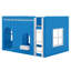 Sturdy Loft Bed, Decorative Warm LED Light String-1010173549-1010173551
