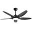 Ventilateur de plafond moderne à 5 pales de 48 po avec lumière DEL et télécommande Lakenzie-391087885