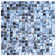 Rimini 0.6" x 0.6" Seashell Grid Mosaic Wall Tile