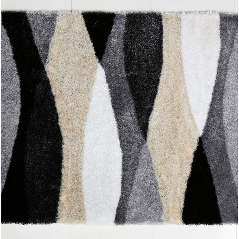 Tapis d'intérieur, tapis doux à motif abstrait