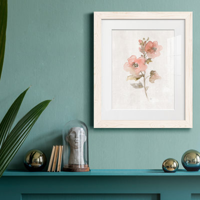 " Blushing Sweetly II " Painting Print