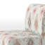 Fauteuil de chambre crème à motif crème