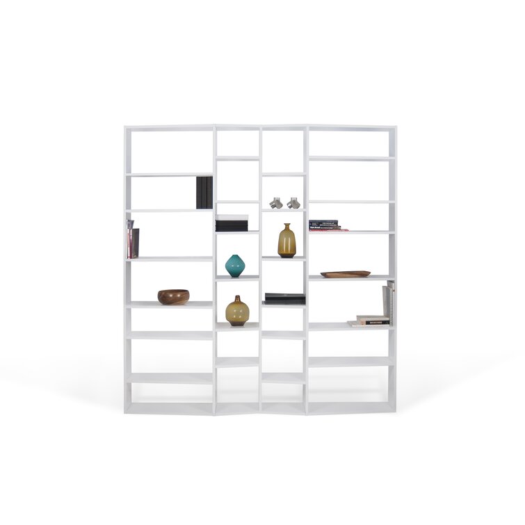 Ottley Library Bookcase Brayden Studio Finish: Pure White