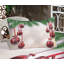 Drap-housse et coussin décoratif Ambesonne Christmas, vert et rouge-106790492