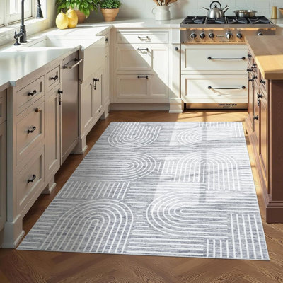 Machine Printed Area Rug