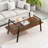 Tempered Glass Rectangle Coffee Table
