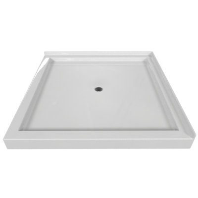 Signature 48'' W 48'' D Square Double Shower Base