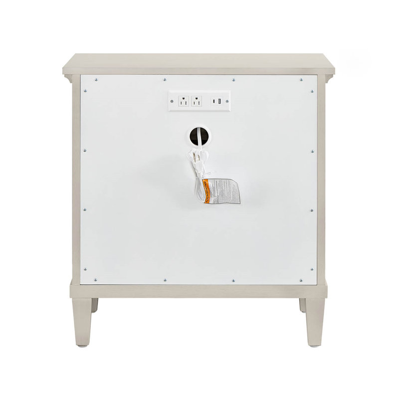 Birchaven 3 Drawer Nightstand, Willow