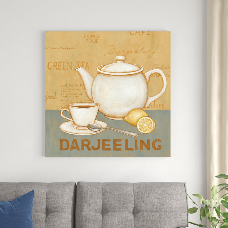 Bleu sarcelle Darjeeling, H 36 po x l 36 po