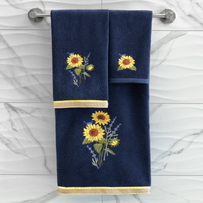 4 Piece 100% Turkish Cotton Towel Set