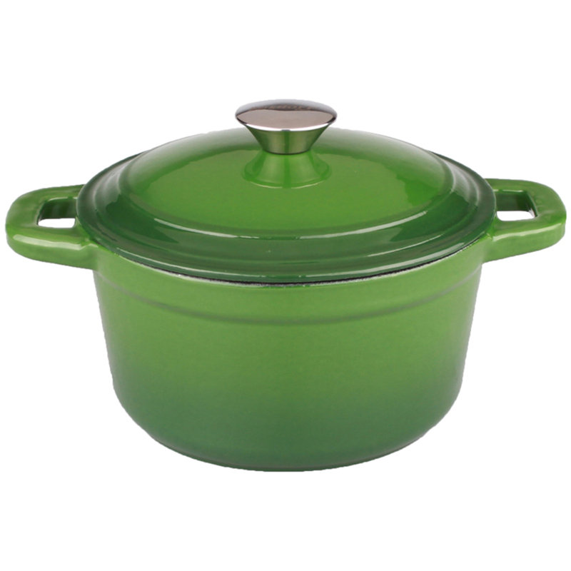 Cocotte en fonte ronde 7 pte BergHOFF Neo, Vert