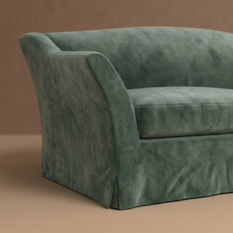Meadow Sofa by River and Bord, Cane Silver Sage