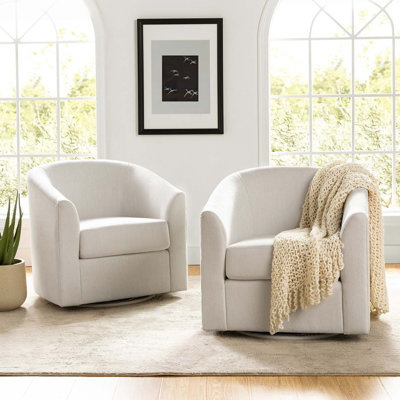 Amiir Upholstered Swivel Accent Chair