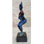 Figurine de clown en bronze signée et numérotée par Vitaleh