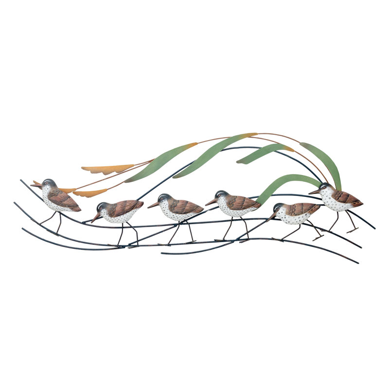 Handmade Coastal Landscape & Nature Wall Decor on Metal