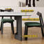 Ensemble de table de salle à manger moderne et simple en bois massif-106263364