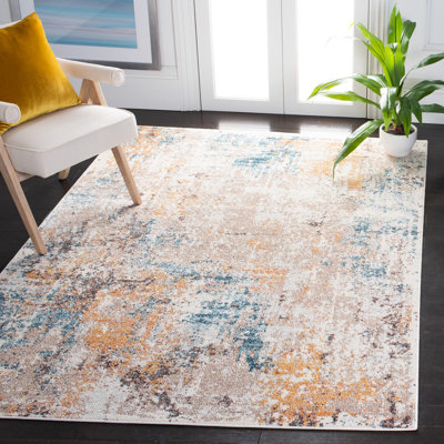 Crystal Performance Abstract Rug