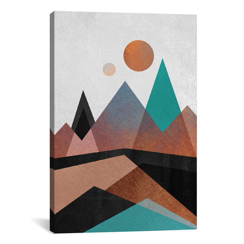 « cuivre mountain », impression sur toile tendue, H 26 po x l 18 po x p 1,5 po