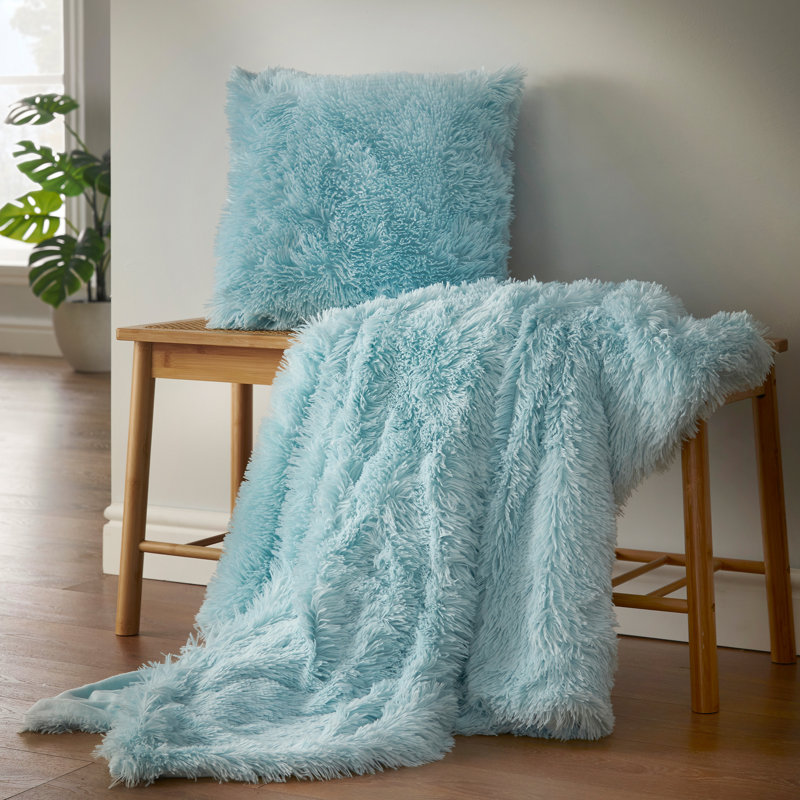 Cuddly Square 45cm x 45cm Filled Cushion, Duckegg