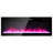 Recessed Ultra Thin Tempered Glass Front Wall Mounted Electric Fireplace With Remote And Multi Color Flame & Emberbed, Led Light Heater-1809485554