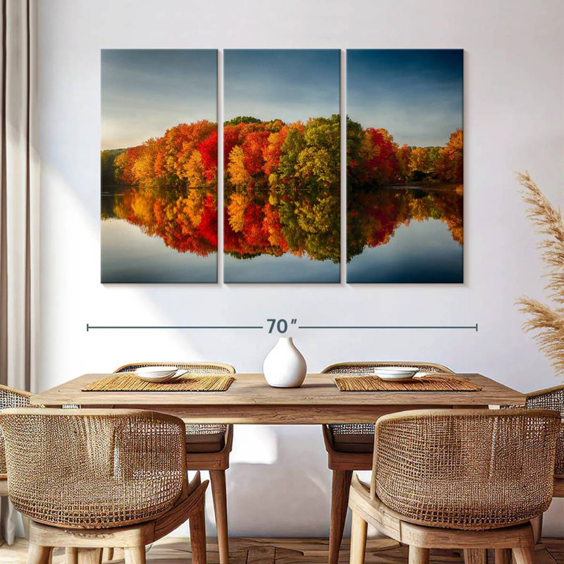 Alvord couleurs d'automne, H 42 po x l 65 po