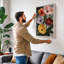 Five Blooms Botanical - Wrapped Canvas-177030475-177030476