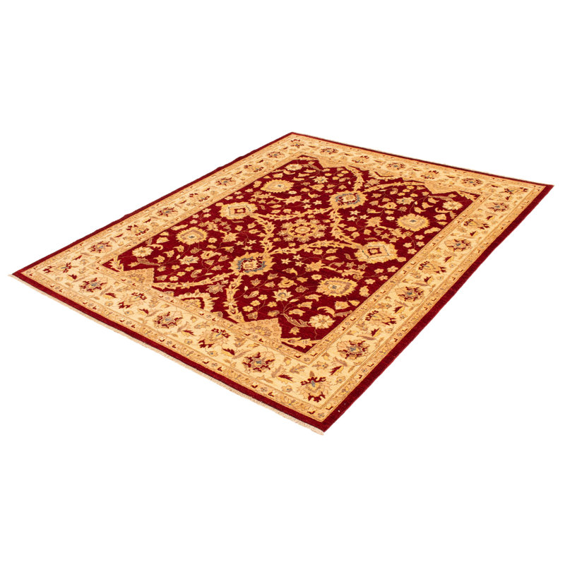 Paulyne One-of-a-Kind 8'1" x 9'10" New Age Rectangle Wool Area Rug in
