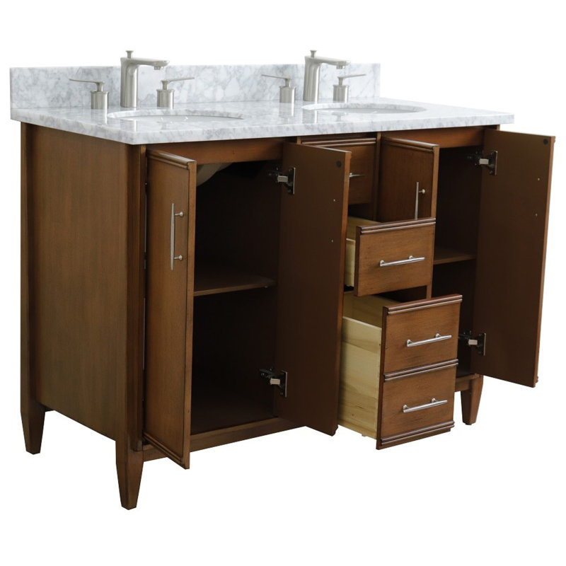Ensemble de meuble-lavabo double 49 po Hawkesbury
