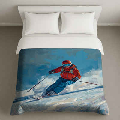 Housses de couette Skier In Action