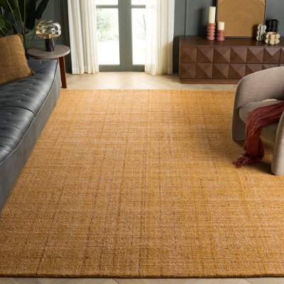 Abstract Hand Tufted Performance Solid Color Indoor Rug