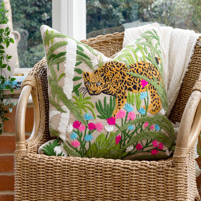 Sophia Floral Square Cushion Cover