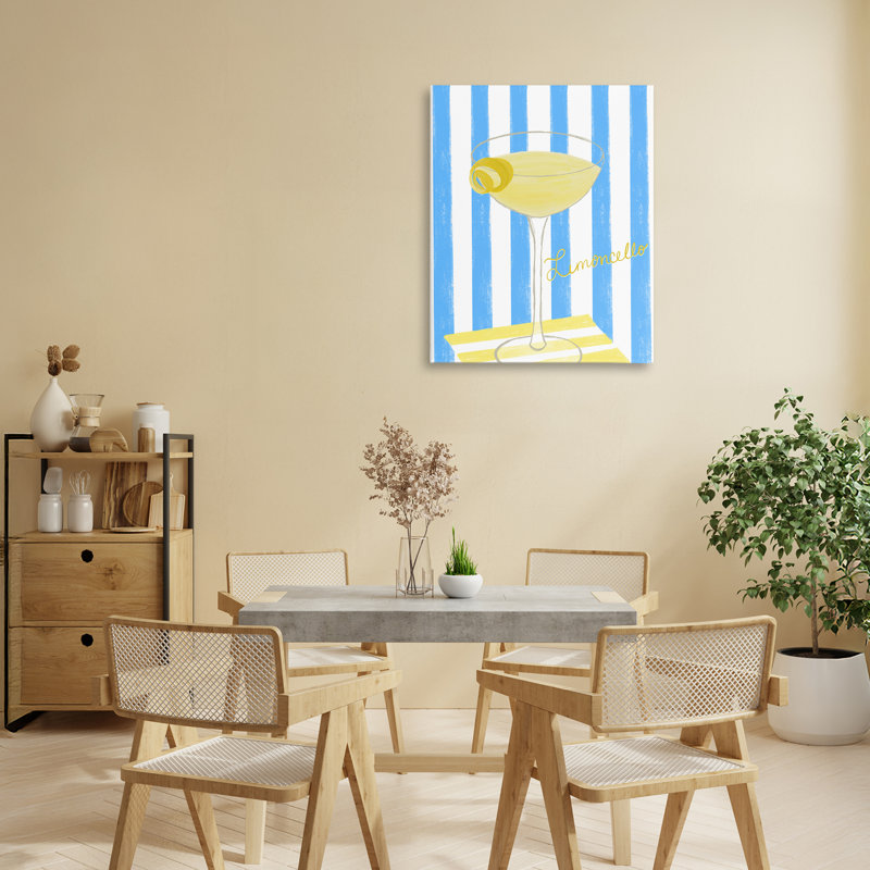 Toile d'agrumes Limoncello, design par EMILY Navas, H 20 po x l 16 po