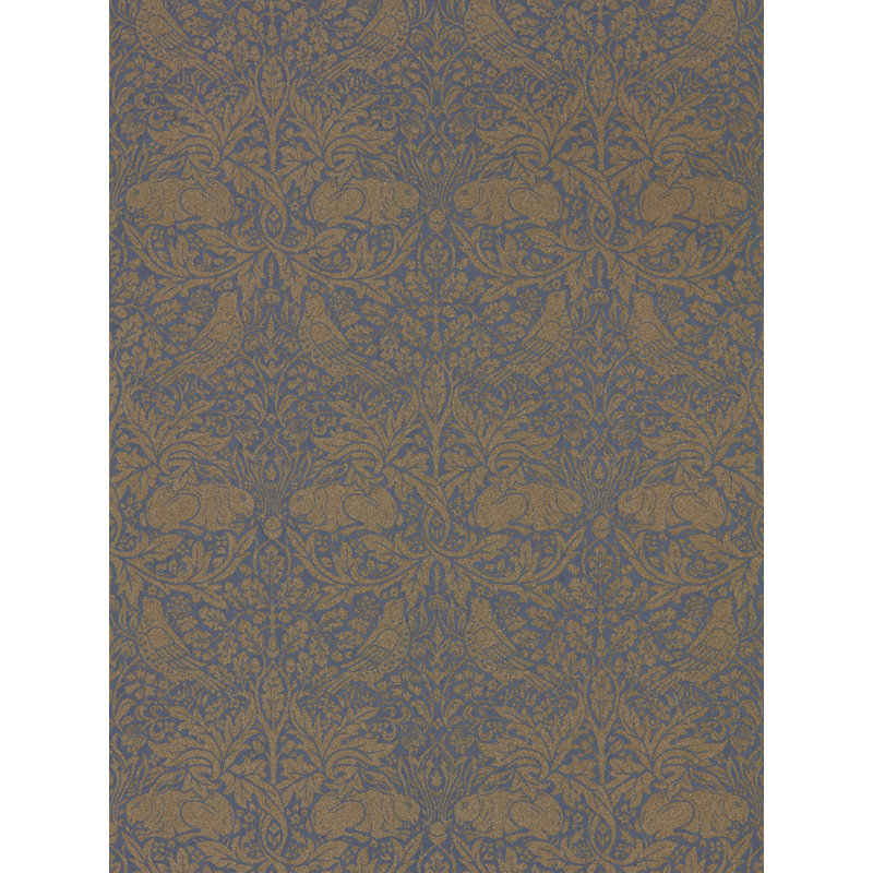 Pure Brer Rabbit Wallpaper, Ink/Gold